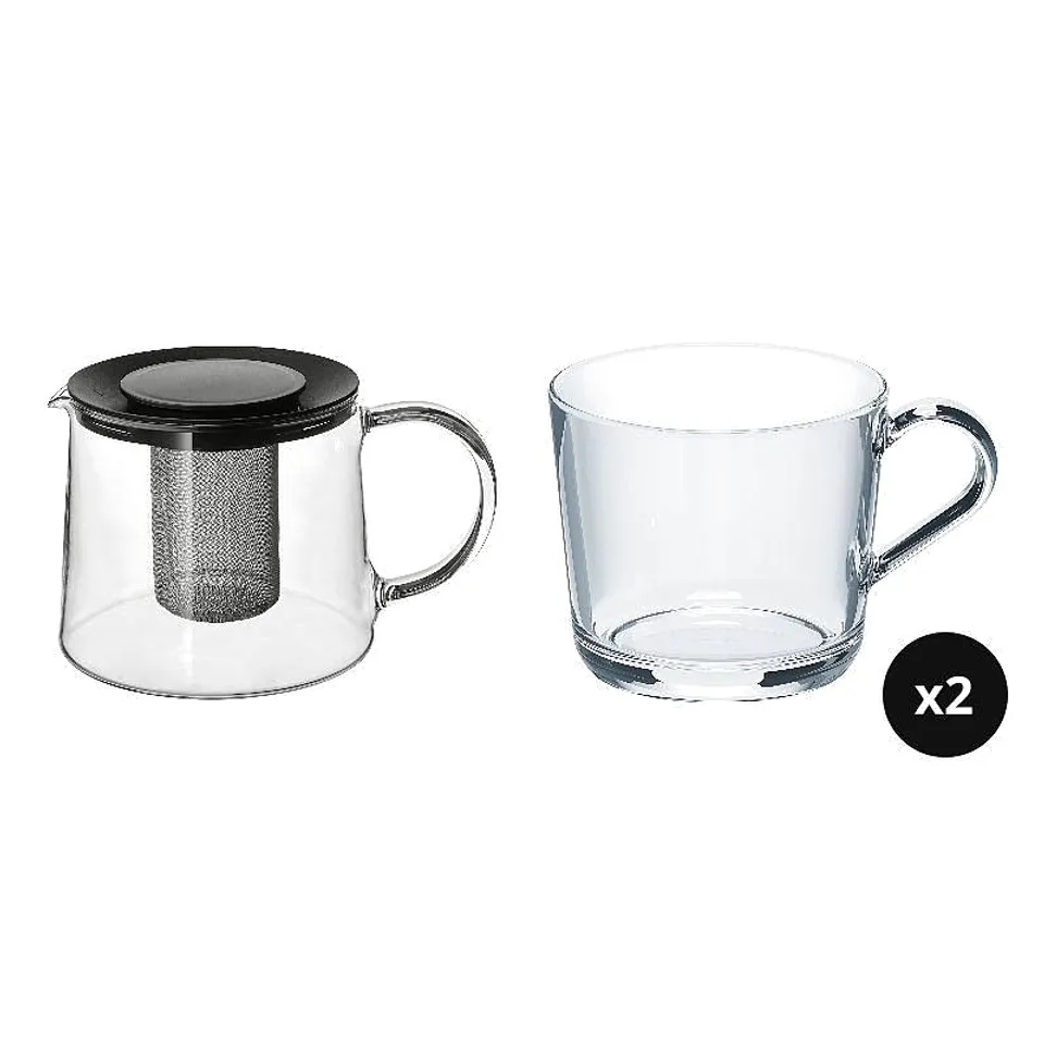 teapot x1 + mugx2, photo 1