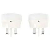 MÖRKRÄDD LED nightlight with sensor, white