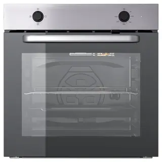 LAGAN oven, stainless steel colour