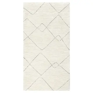TVERSTED rug, low pile, beige, 80x150 cm