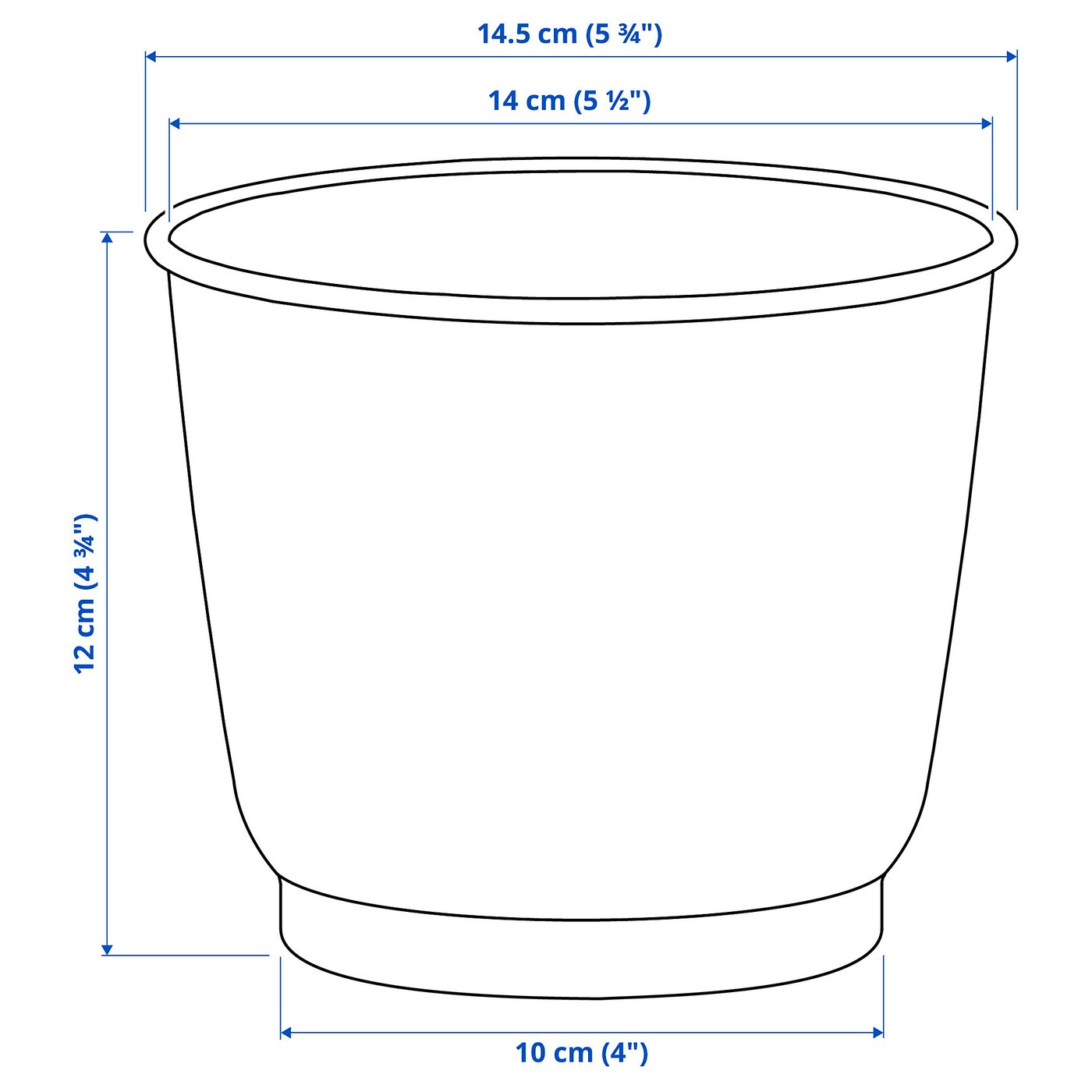 part: BROKTRAST plant pot