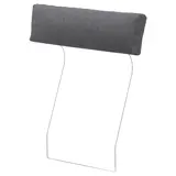 VIMLE cover for headrest, Gunnared medium grey