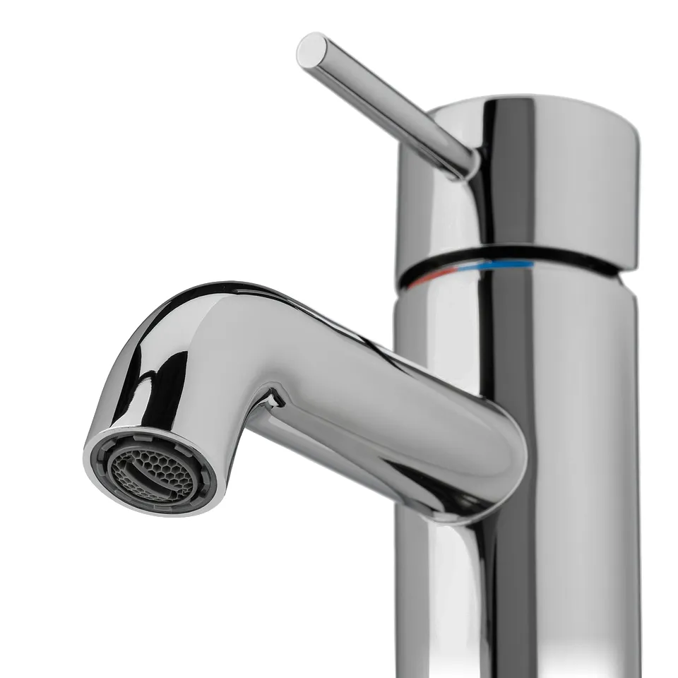 SALLSJÖN Bathroom mixer tap top lever, chrome-plated, S