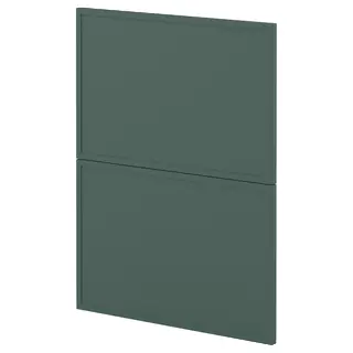 METOD 2 fronts for dishwasher, Aspudden dark grey-green, Width 60.0 x Height 80.0 cm