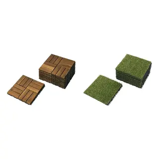 RUNNEN [1.62m² Set] floor decking, outdoor + floor decking, outdoor