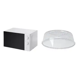 PRICKIG/TILLREDA set: microwave oven + microwave lid