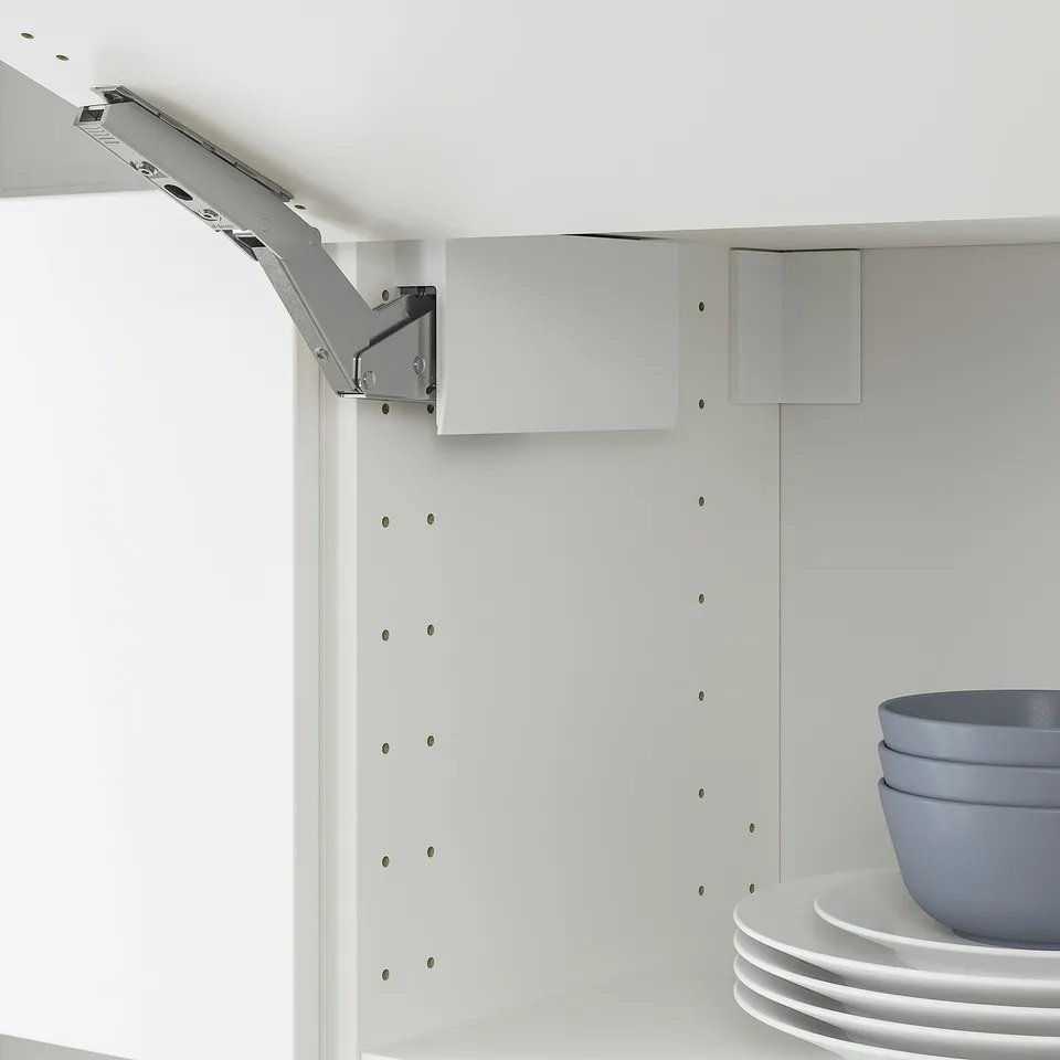 part: UTRUSTA hinge w damper for horizontal door