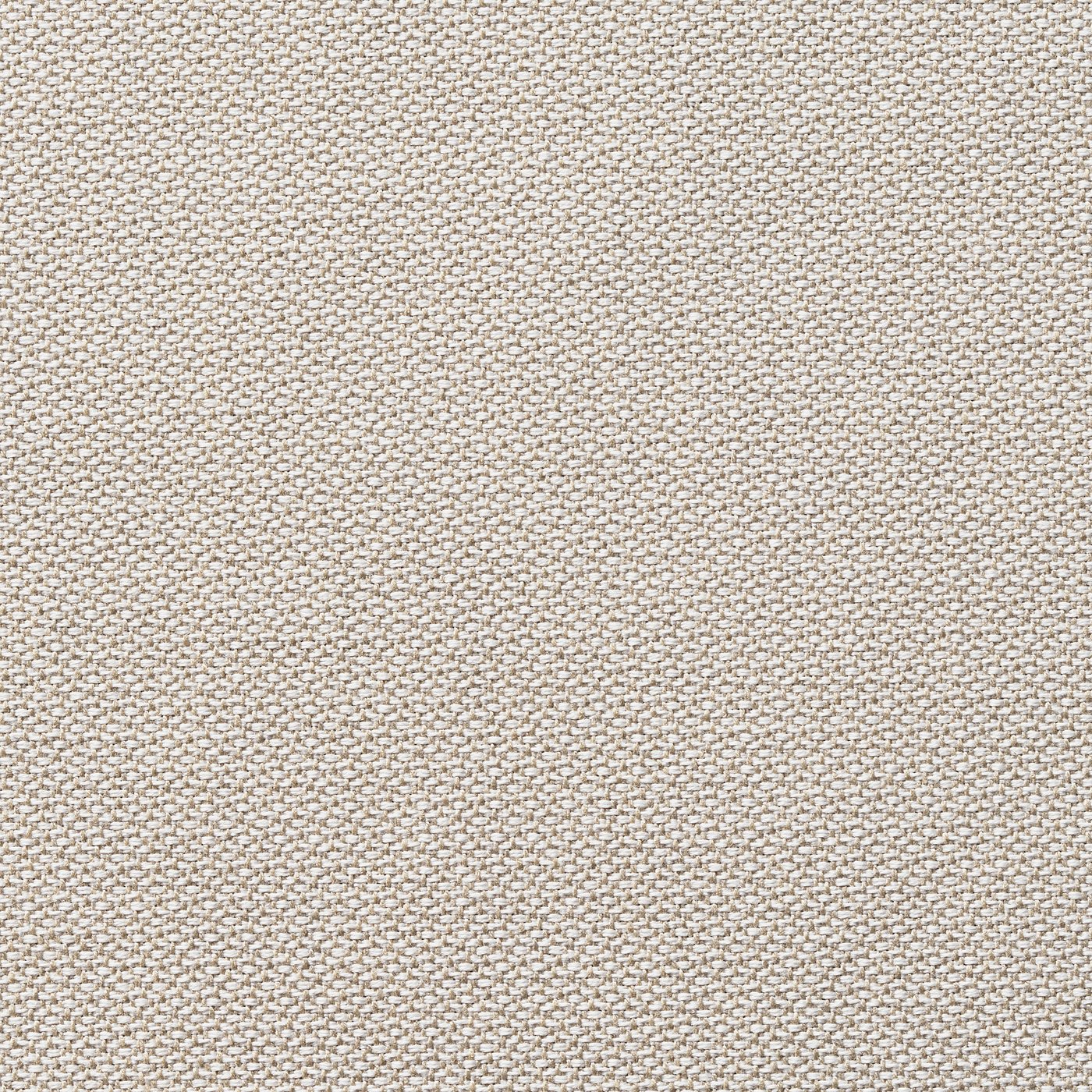 A soft beige upholstered fabric, finely woven, suggesting high-quality comfort and durability.