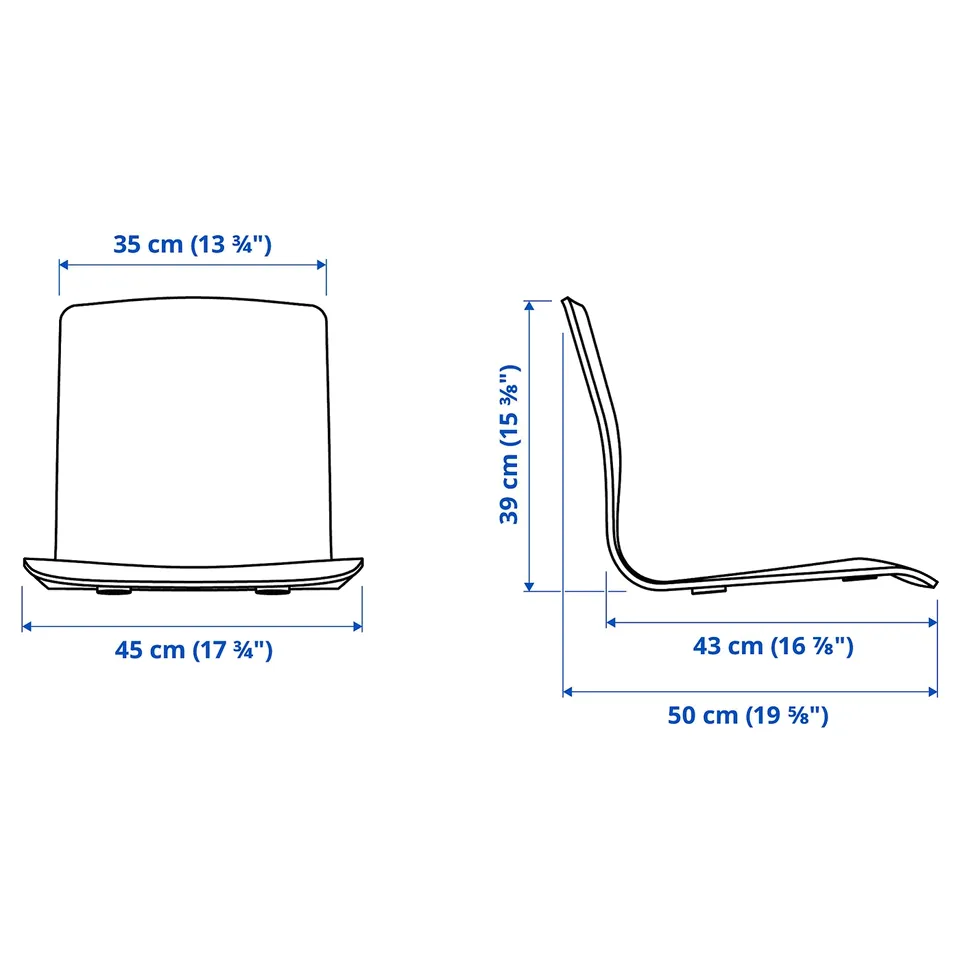 part: LÄKTARE seat shell