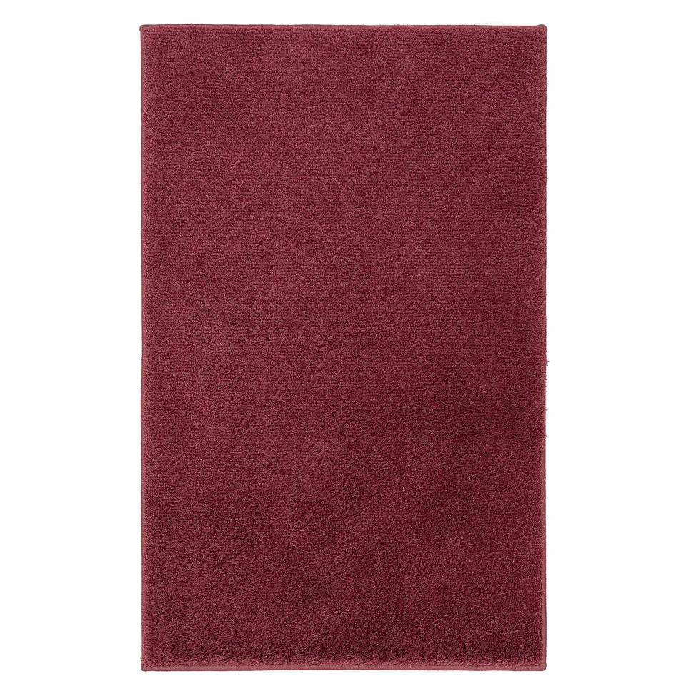 BACKMÅRA Bath mat, deep red, 50x80 cm