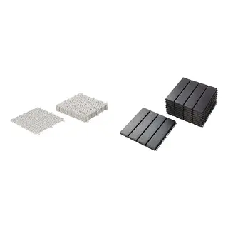 RUNNEN [Set] floor decking, outdoor + floor decking, outdoor