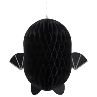 KUSTFYR hanging decoration, bat black, Height 42 x Length 55 cm