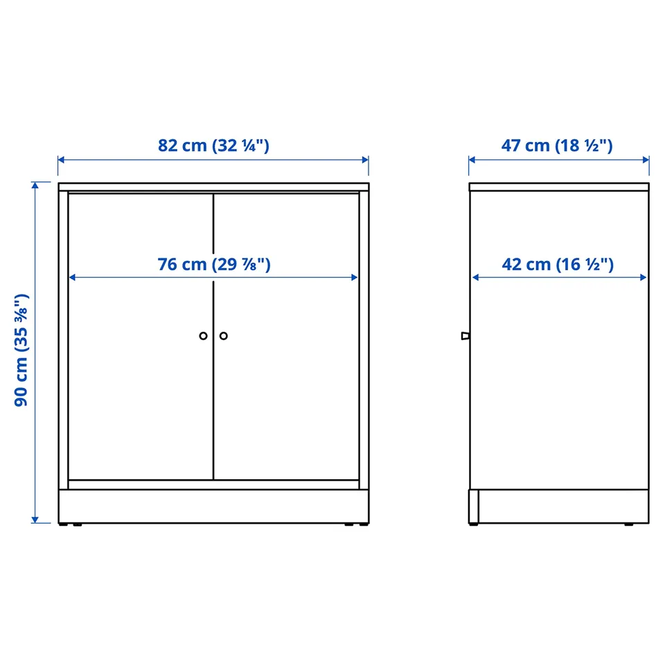 part: TONSTAD cabinet with doors