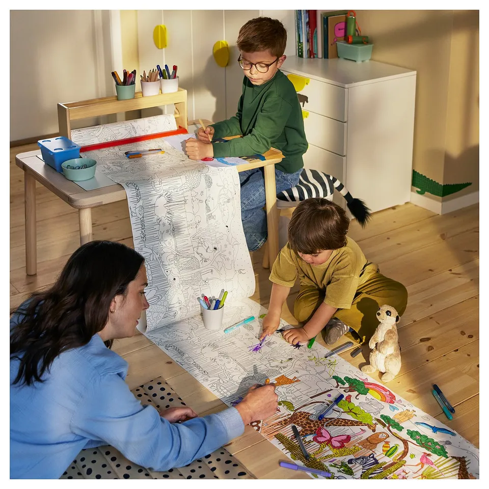 part: SANDLÖPARE colouring paper roll