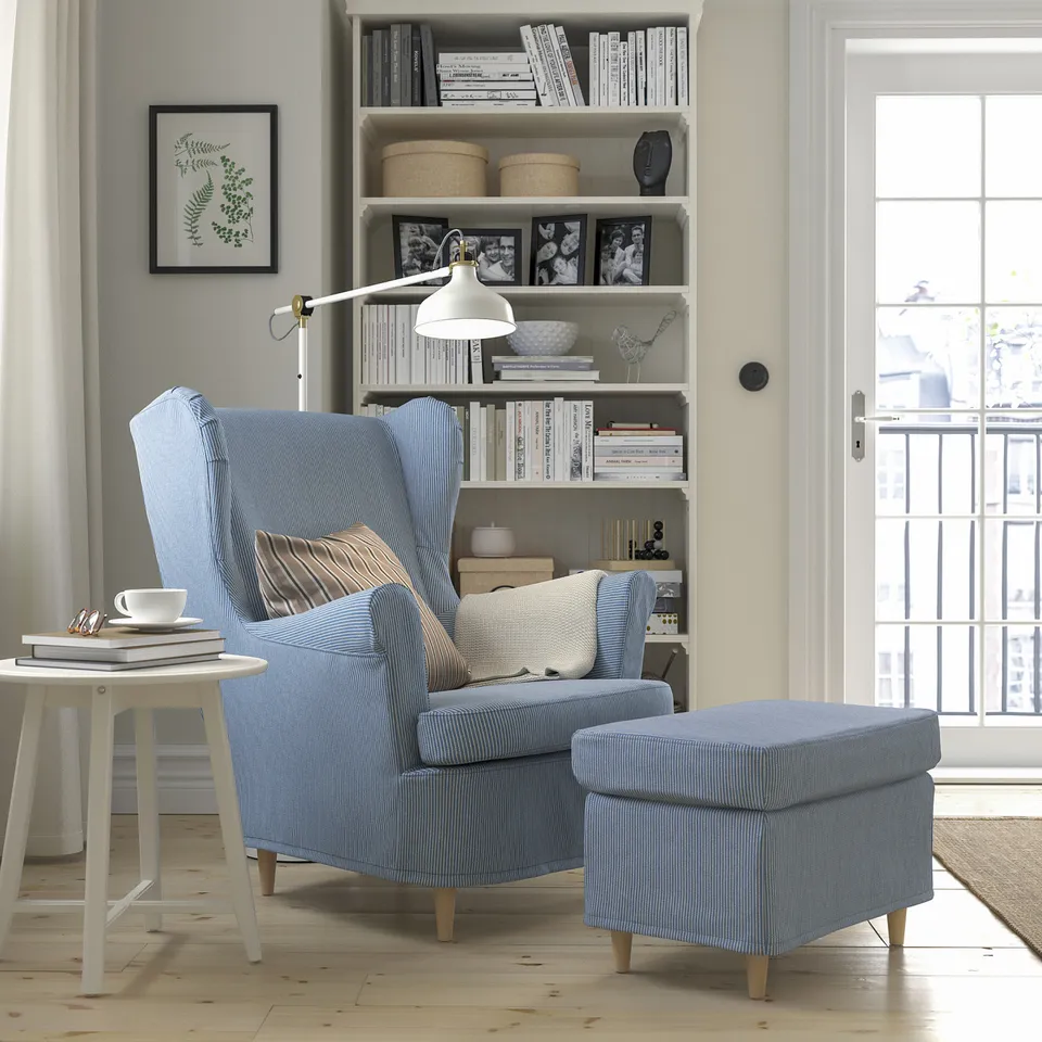 part: STRANDMON slipcover for wing chair