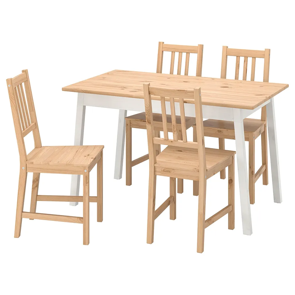 part: PINNTORP table and 4 chairs
