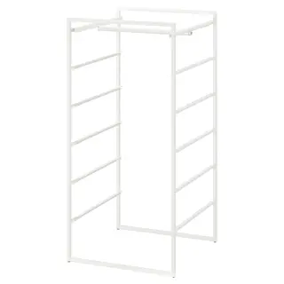 JONAXEL wardrobe combination, white, 50x51x104 cm