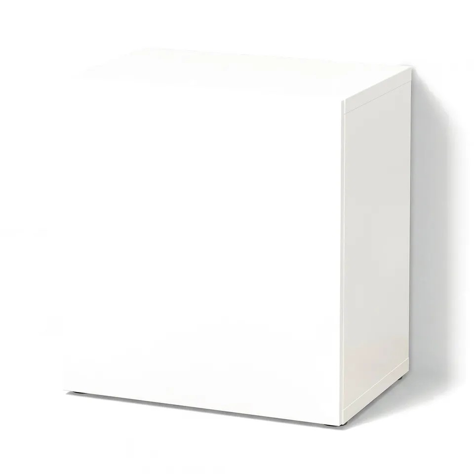 BESTÅ Shelf unit with door, white/Lappviken white, 60x42x64 cm
