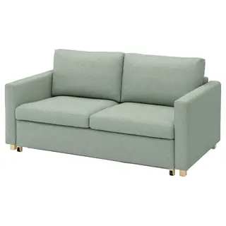 SALTSJÖBADEN 2-seat sofa-bed, Gunnared light green, Depth 105 x Width 185 cm