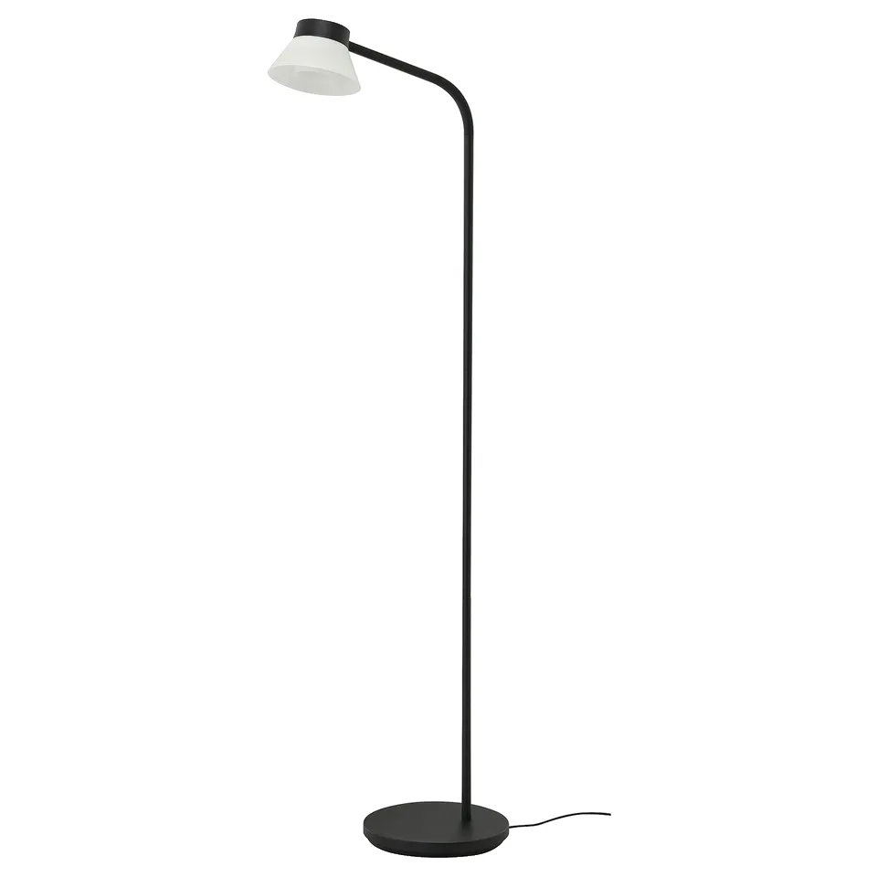 SAMBORD black lamp - adjustable neck for reading.