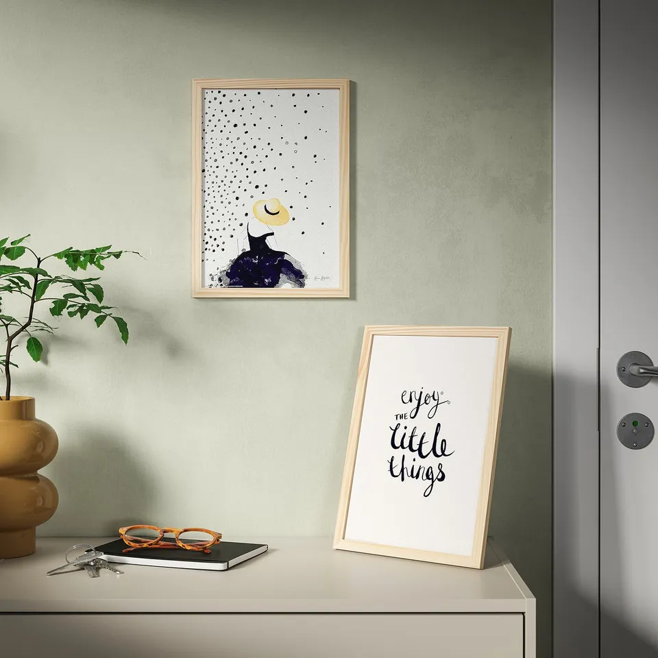HÄCKHAGTORN Frame, pine, 21x30 cm