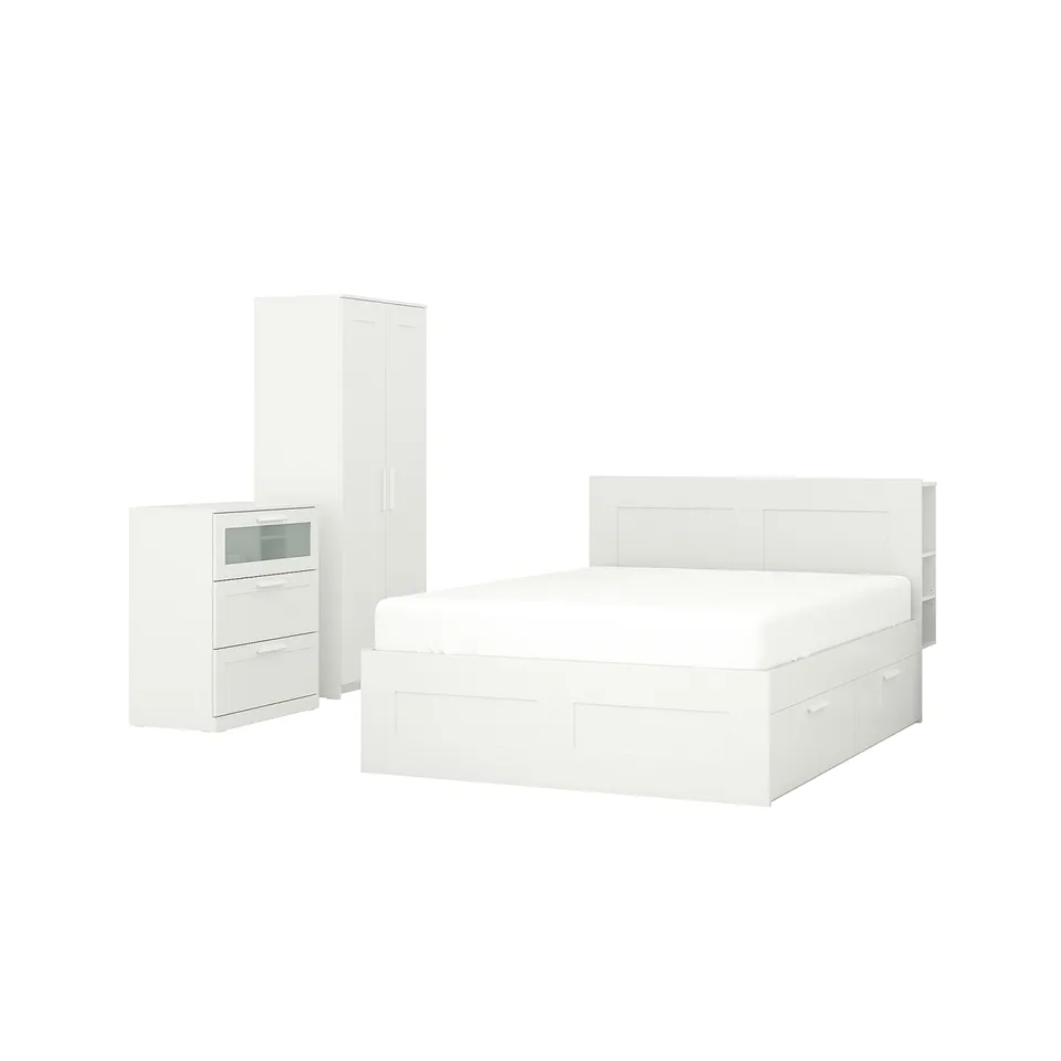 part: BRIMNES bedroom furniture, set of 3