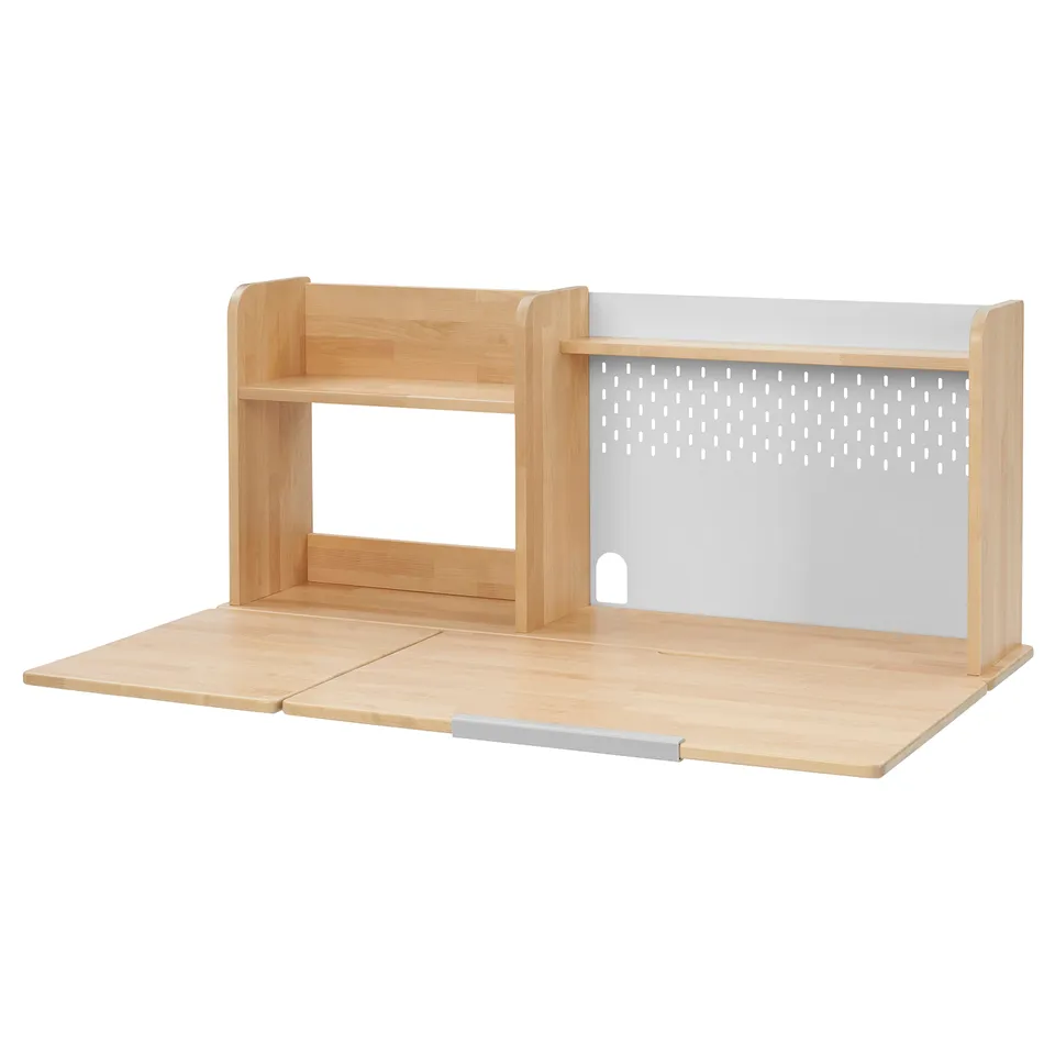 part: BERGLÄRKA desk top and shelf