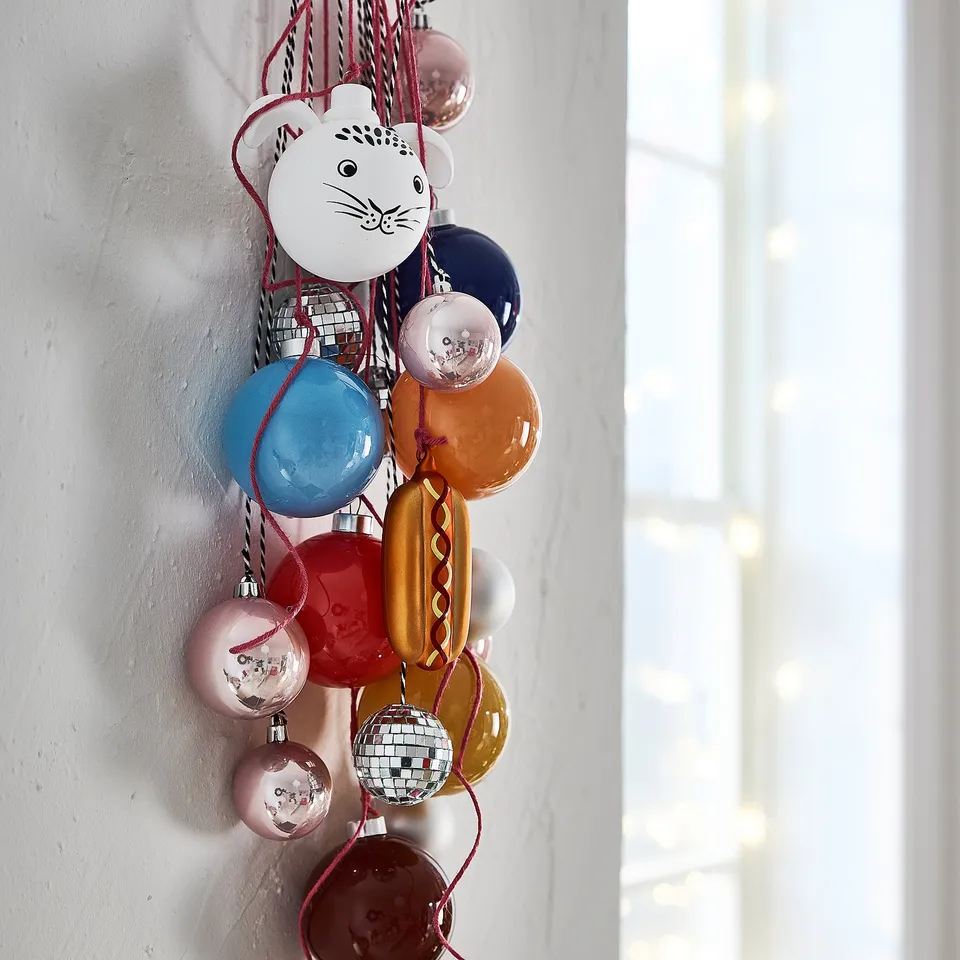 VINTERFINT Tree ornament, hot dog, 11 cm