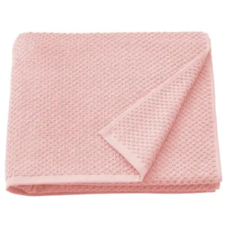 GULVIAL bath towel, pale pink, Length 140 x Width 70 cm