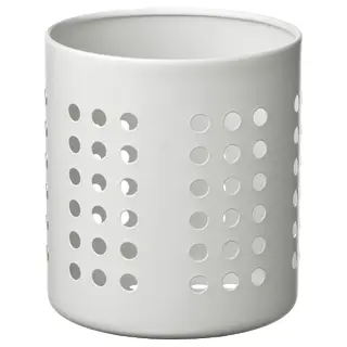 ORDNING cutlery stand, white, 13.5 cm