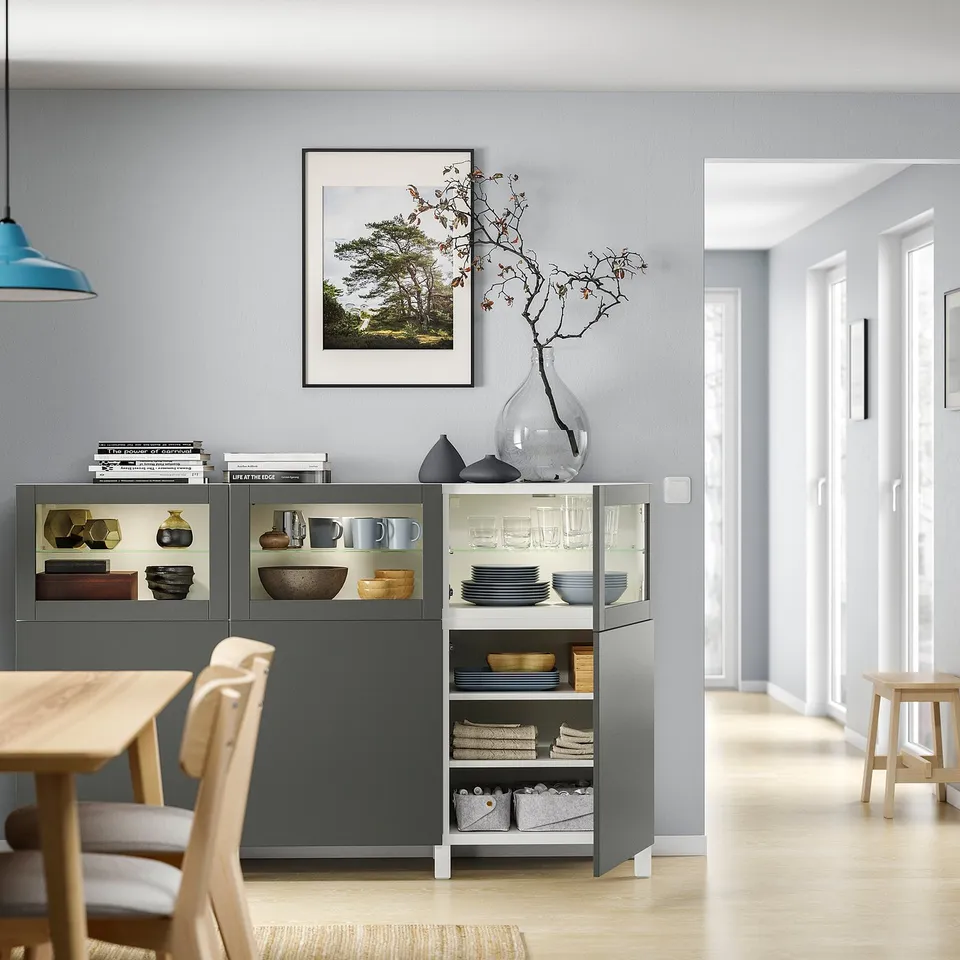 part: BESTÅ storage combination with doors