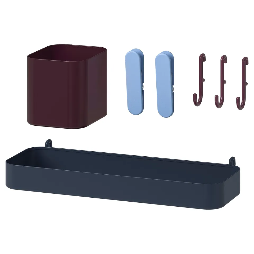 part: SKÅDIS 7-piece accessories set
