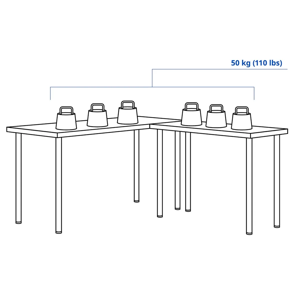 Illustration with measurements for the product: LAGKAPTEN.