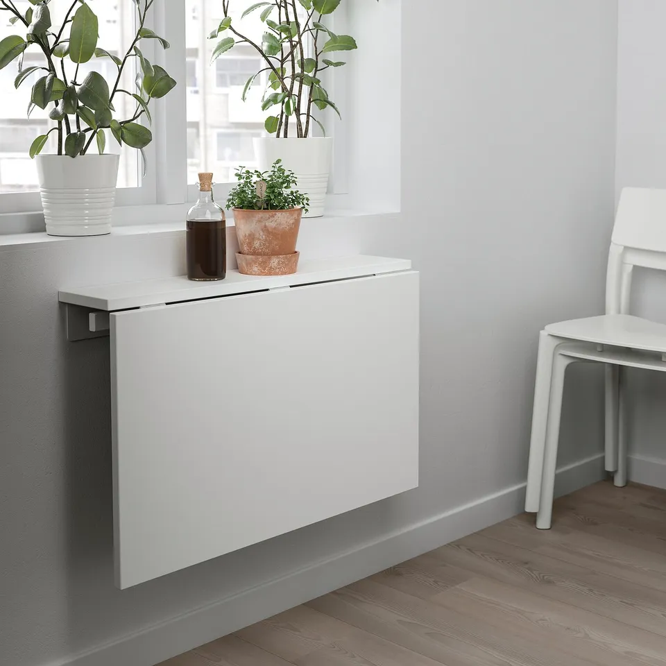 part: NORBERG wall-mounted drop-leaf table