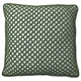 TOFTÖ cushion cover, dark grey-green outdoor/indoor, 50x50 cm