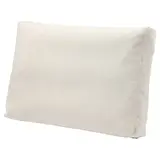 FRÖSÖN cover for back cushion, outdoor beige, 62x44 cm