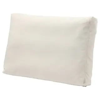 FRÖSÖN cover for back cushion, outdoor beige, 62x44 cm