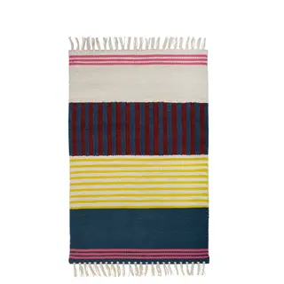 MÄVINN rug, flatwoven, multicolour, 60x90 cm