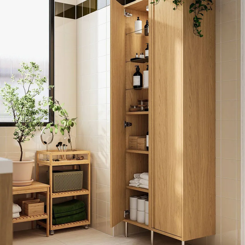 part: ÄNGSJÖN high cabinet with door