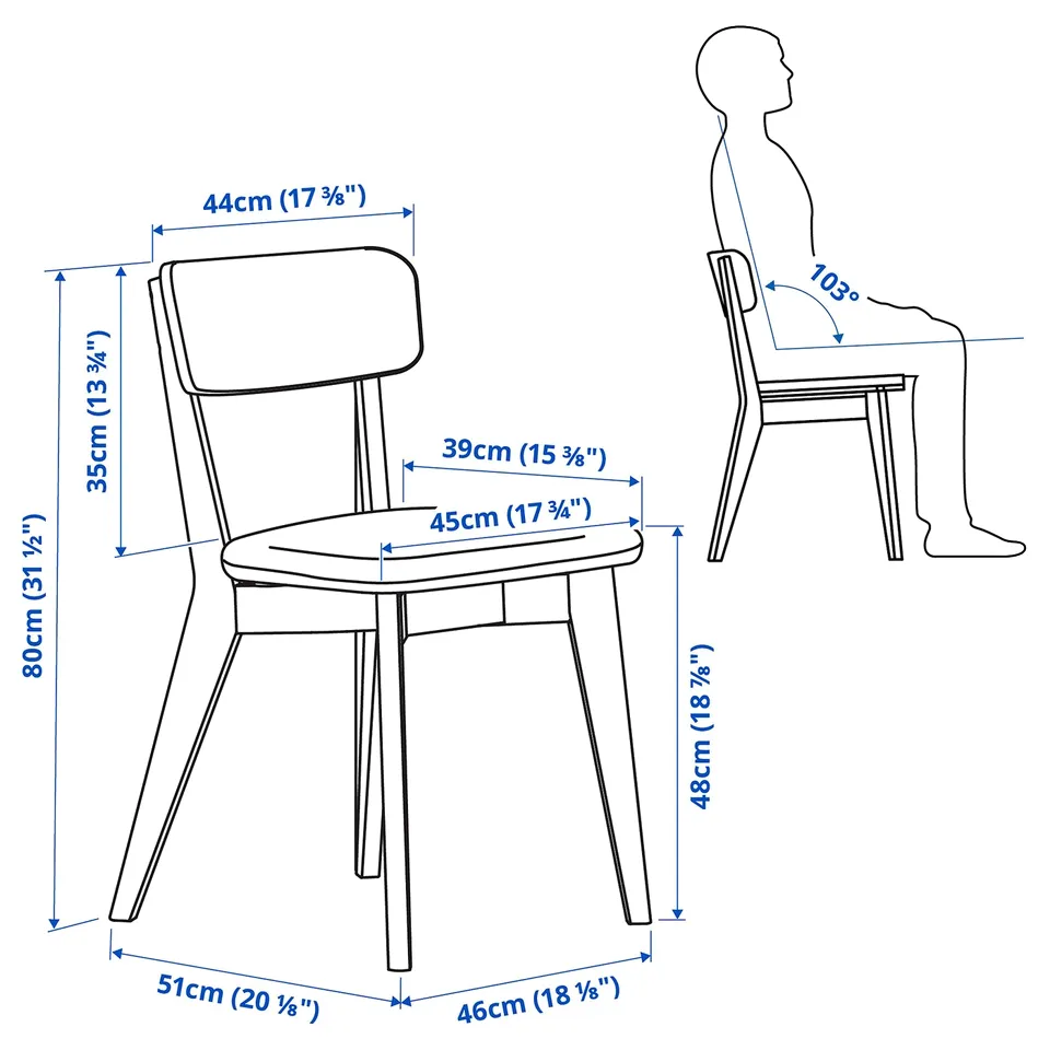 part: LISABO chair