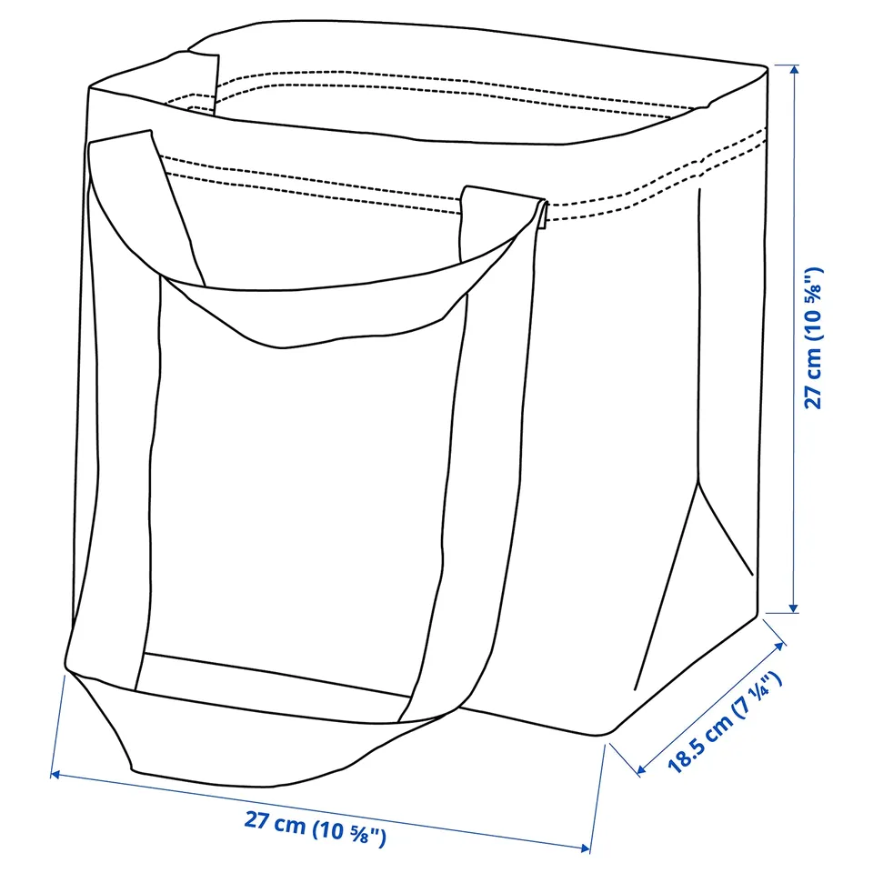 Illustration with measurements for the product: ROMELSÖN.