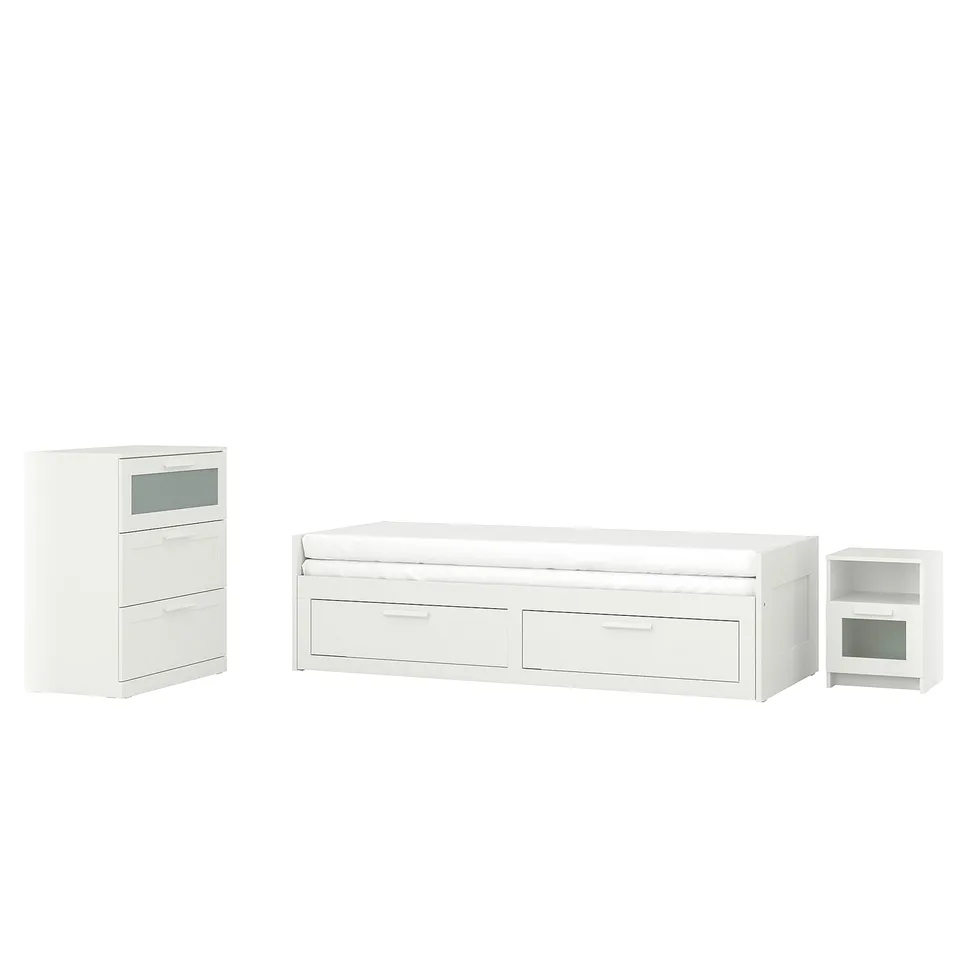 part: BRIMNES bedroom furniture, set of 3