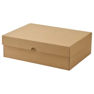 VATTENTRÅG box with lid, 32x23x10 cm