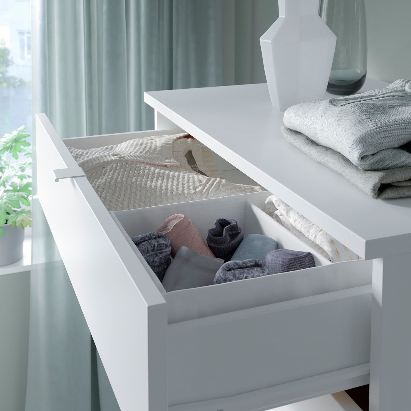 part: VIHALS chest of 6 drawers