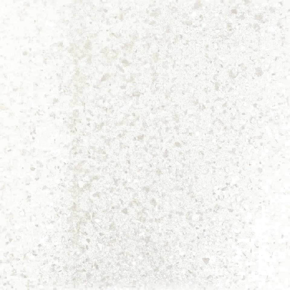 White SÄLJAN light grey worktop, smooth edges.