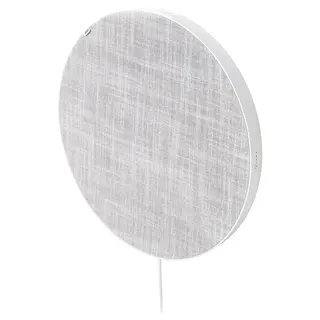SOLSKYDD Bluetooth speaker, white, 45 cm