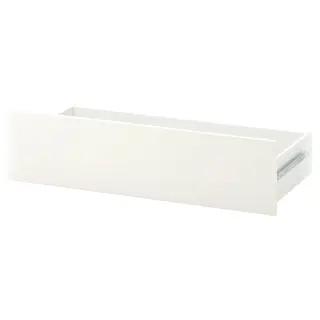FONNES drawer, white/white, Width 80 x Depth 42 x Height 20 cm