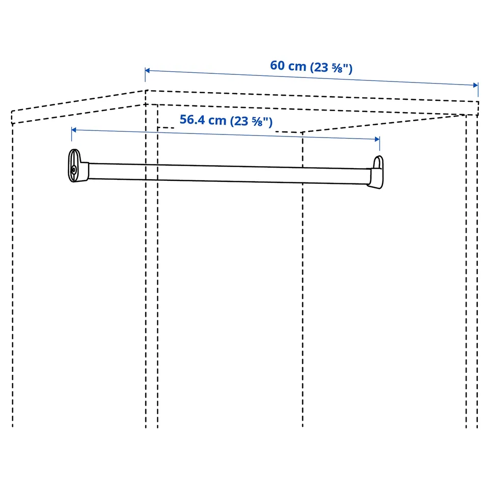 part: ALTARLIDEN clothes rail