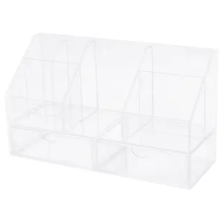 MOJAN make-up storage w comp/2 drawers, 25x9 cm