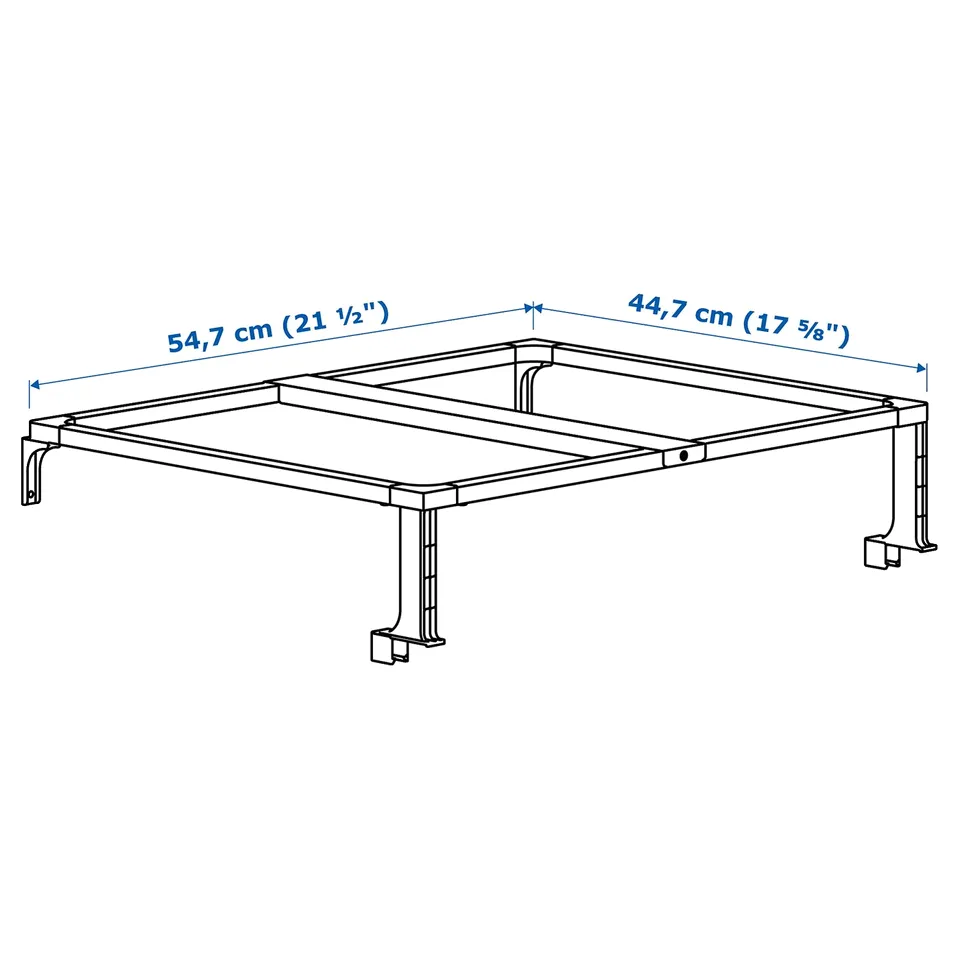 part: HÅLLBAR support frame f waste sorting bins